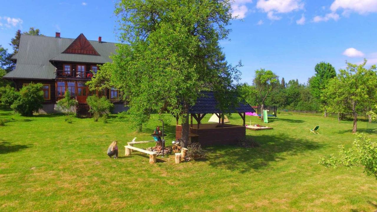 Gorska Lesniczowka Villa Zubrzyca Gorna Luaran gambar